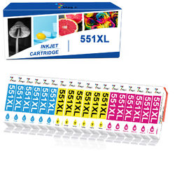 5-30 Druckerpatronen für Canon PGI-550 CLI-551 Pixma IP7250 MG5450 MG5650 MX925