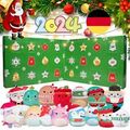 Christmas 24 Micromallows Holiday Advent Calendar, 2024 Squishmallows Calendar