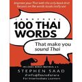 (Andere) 100 thailändische Wörter, die Sie thailändisch klingen lassen: Thai - Taschenbuch NEU Stephen