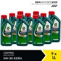 Castrol Magnatec 5W-30 A3/B4 VW Renault Mercedes MB API SL 9x1 Liter = 9 Liter