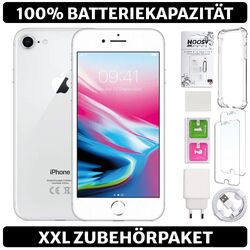 Apple iPhone 8 - 64 GB 256 GB - Schwarz Grau Rot Gold Silber - 100% Batterie100% Batteriekapazität - Nicht am falschen Ende sparen!