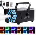 500W RGB 18 LED Nebelmaschine Bühnenlicht Ostern Weihnachten Party DJ Disco Show