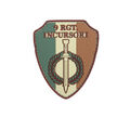 9 RGT Incursori Italien Militär Rom Wappen Einheit 3D Rubber Patch 7x6cm #27115