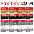 SanDisk 512GB 256GB 128GB 64GB 32GB Speicherkarte Ultra Extreme Pro micro SD C10