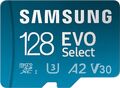 Samsung EVO Select microSD Speicherkarte 128 GB, UHS-I U3, Full HD, max. 130MB/s