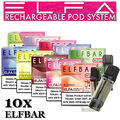 10 x 2 Elfbar Elfa 20mg Nikotinsalz Liquid Pod System Elf Bar 600 E-Zigarette