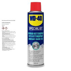 WD-40 SPECIALIST 250 ml FAHRRAD KETTENSPRAY SCHMIERMITTEL KETTEN SPRAYDie Nr.1* für Autoteile: Top-Preis-Leistungs-Verhältnis