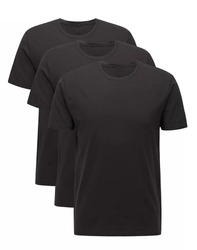 Herren 3er Pack Bio Baumwolle T-Shirts Shirt Sport Tee