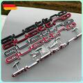 ABS für Audi A3 A4 RS4 Auto Front Head Grille Emblem Quattro Abzeichen Aufkleber