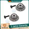 2x Radnabe Radlagersatz Hinten für Audi A3 8P 8V VW Golf 5 6 7 1K 5K Seat Skoda