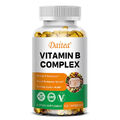 Vitamin B Komplex hochdosiert mit Vitamin B12, Vitamin B6, Folsäure, Cholin uvm