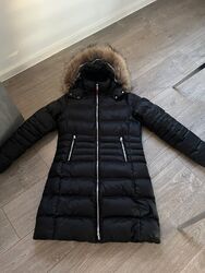 tolle, schwarze 100% daunenjacke v. Bogner Fire + ICE in Gr. 38