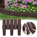 Beeteinfassung Gartenpalisade 2,8 /5,6 /8,4 m Rasenkante Beetumrandung Flexibel