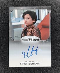 Star Trek - Strange New Worlds - Ian Ho - First Servant - Alien - On Card Auto