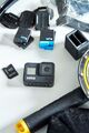 GoPro Hero 8 Black Edition Kamera TELESIN Dome Port Mit sehr viel Zubehör