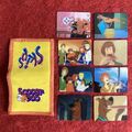 Skips Scooby Doo 3D Lenticular Trivia Cards 1996 Cards 1-8 & Wallet Complete