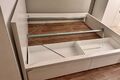 Ikea Bettgestell Malm Weiß 180x200