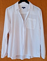 Tom Tailor Bluse Weiß Langarm Gr 38