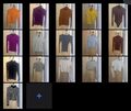 16 Teil MÄDCHEN DAMEN BEKLEIDUNGSPAKET Pullover Shirt Damenmode XS S 152 158 164