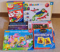 Sammlung Kinderspiele, Memory, Puzzle, Mosaik, Ravensburger , 2-4+ Jahre