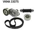 SKF Keilrippenriemensatz VKMA 33075