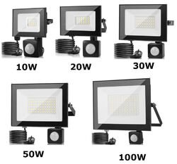 10W-1000W LED Fluter Strahler Außen Leuchte Scheinwerfer Flutlicht IP65 Lampe 