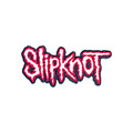 Slipknot Aufnäher Patch - Motiv: Logo Red Border