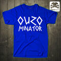 OUZOMINATOR | der OUZO TERMINATOR !| GRIECHEN LUSTIGES GREEK FUN SHIRT