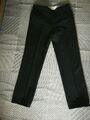  Heine Nadelstreifen Hose/ Stoffhose Damen, Gr.36, schwarz, TOP