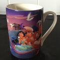 Walt Disney 2012. Aladdin & Jasmin. Fine China Becher. 300ml