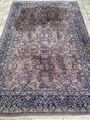 Indo Amerika Sarough Teppich Orient Perser Rug Altrosa Schurwolle Alt Vintage XL