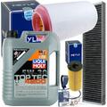 INSPEKTIONSPAKET + LIQUI MOLY 5W30 passend für MINI R55 R56 R57 R58 R59 R60 R61