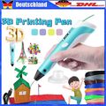 DIY Kinder 3D Stifte Set 3D Druckstift 36m 12Farben PLA Filament 3D Printing Pen