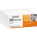 ASS-ratiopharm 500 mg bei Schmerzen und Fieber  100 Tabletten PZN 3416422