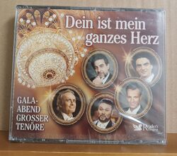 Dein ist mein ganzes Herz - Gala-Abend grosser Tenöre (5 CDs) Reader's Digest