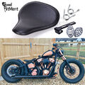 Motorrad Solo Sitz Sattel mit 3'' Feder für Harley Bobber Honda Chopper Custom