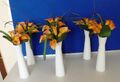 Kunstblume mit Vase -  Dekoration