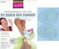 ANTI-RUTSCH-PADS+seidige Strumpfhose, transparent-20den, make up, div.Gr *disee*