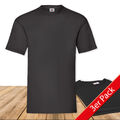 3er, 5er, 10er Pack Fruit of the Loom Valueweight T Mehrpack Herren T-Shirt