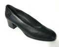 Högl Pumps Damen Gr. UK 5 EU 37,5 US 7D Leder schwarz Blockabsatz soft (T0868)