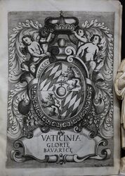 Maraviglia 1663 Vaticinia gloriae Bavaricae Weissagungen zu Kurfürst Max Emanuel