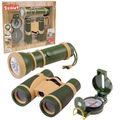 SCOUT Kinder Entdecker Set - Kompass -Taschenlampe -Fernglas -Kinderkompass TOP!