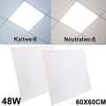  60x60cm LED Panel Deckenlampe 48W Deckenpanel Einbau Rasterdecke Pendelleuchte