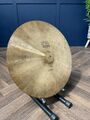 Vintage Paiste 2002 schwarzes Etikett Crashbecken 16""/40 cm/1137g #LL62