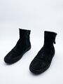 Gabor Damen Stiefelette Ankle Boots Stiefel Leder schwarz Gr 44 EU Art 22040-98