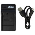 USB Akku Ladegerät 4,2V für Praktica DX1 DV-HD12 DVC 10.10 FHD DVC 14.1 HDMI