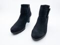Gabor Damen Ankle Boots Absatzschuh Stiefelette Leder blau Gr 39 EU Art 17590-30