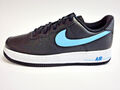 Nike Air Force 1 07/Leder/Sneaker/Größe 42,5 und 45/schwarz/blau/weiß/HF3839001