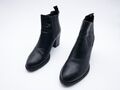 VAGABOND Damen Ankle Boots Stiefelette Stiefel Leder schwarz Gr39 EU Art15673-98