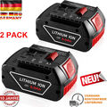 2PACK Für Bosch Ersatz Akku GBA 18V 5Ah 18 Volt BAT618 BAT609 BAT620 GSR GSB GBH